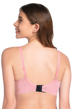 Load image into Gallery viewer, Amante Lace Dream Padded Wired Lace Bra - Salmon Rose_S.R 82701
