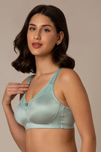 Load image into Gallery viewer, Amante Elegant Support Non-Padded &amp; Non-Wired Bra - Seafoam 78001
