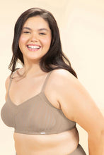 Load image into Gallery viewer, Amante Contoured Comfort Non-Padded Non-Wired Support Bra - Seasame 103801
