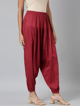 Load image into Gallery viewer, Go Colors Cherry Woven Viscose Harem Pant
