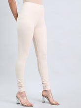 Load image into Gallery viewer, Go Colors Ecru Ponte Smart Fit Leggings
