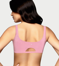 Load image into Gallery viewer, Enamor BambooBliss Pop-on Bra, Non-Padded, Wirefree, High Coverage - IB06 (Pale Grey/Rose Blush)-Pack of 2
