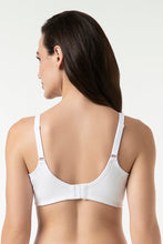 Load image into Gallery viewer, Amante Cotton Smooth Back Solid Non-Padded Non-Wired Support Bra - White 93301
