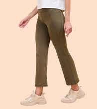 Load image into Gallery viewer, Enamor A402 Boot Cut Active Pant Dry Fit High Waist Workout Leggings
