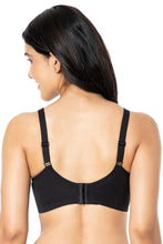 Load image into Gallery viewer, Amante Cotton Daily Support Solid Non Padded Non-Wired Bra - Black 93201
