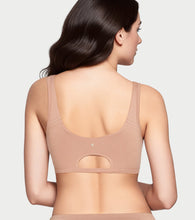 Load image into Gallery viewer, Enamor BambooBliss Pop-on Bra, Non-Padded, Wirefree, High Coverage - IB06 (White/Honey Beige)-Pack of 2
