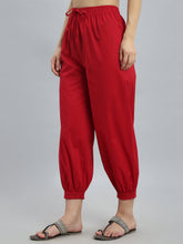 Load image into Gallery viewer, Go Colors Cherry Cotton Cambric Lace Salwar
