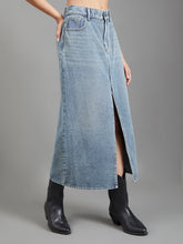 Load image into Gallery viewer, Go Colors Denim Skirt
