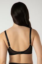 Load image into Gallery viewer, Amante Glam Padded Non-Wired Plunge Bra - Black 05501
