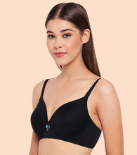 Load image into Gallery viewer, Enamor Vanish Curve Neckline With Perfect Density Lift Cup Women's Everyday Fashion T-Shirt Bra - Padded, Wirefree, High-Coverage - F065
