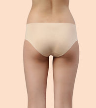 Load image into Gallery viewer, Enamor PB40 Innovations Invisi, All Day Comfort, Low Waist Bikini Panty for Women - No Visible Panty Lines, Sweat wicking, Free Cut, Regular Coverage - Pack of 1 (Nude)
