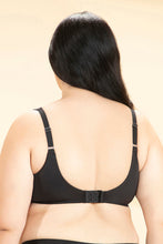 Load image into Gallery viewer, Amante Sophistique Ease Non-Padded Wired Minimizer Bra - Black
