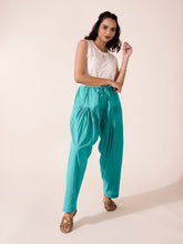 Load image into Gallery viewer, Go Colors Mint Cotton Salwar
