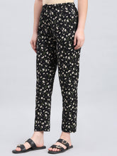 Load image into Gallery viewer, Go Colors Black Knit Lounge Pants
