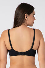 Load image into Gallery viewer, Amante Chic Contour Non-Padded Wired Minimizer Bra - Black 09901
