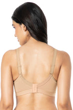 Load image into Gallery viewer, Amante Cotton Chic Support Solid Non Padded Non-Wired Bra - Sandalwood 93101
