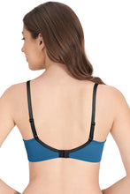 Load image into Gallery viewer, Amante Smooth Dreams Padded Non-wired T-shirt Bra - Mykonos Blue 82301
