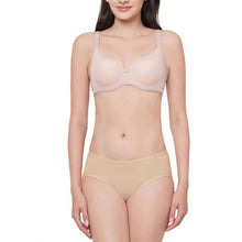 Load image into Gallery viewer, Wacoal Hygieni Mid Waist Full Coverage Day Wear High Absorbency Period Panty - Beige WU50500IN
