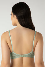 Load image into Gallery viewer, Amante Demure Padded Non-Wired Demi Bra - Tulip Harmony Print 05701
