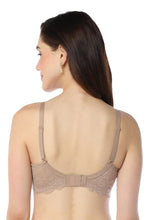 Load image into Gallery viewer, Amante Lace Elegance Padded Non-Wired Bra - Stucco 87701
