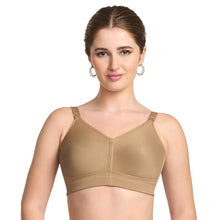 Load image into Gallery viewer, TRYLO Riza T-FIT Women's Non-Padded,Non-Wired,Full Coverage,Seamless 100% Cotton Feel Fabric Bra Available in Multicolor|B0CKBXTPL1
