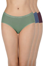 Load image into Gallery viewer, Amante Solid Low Rise Hipster Panties (Pack of 3) 43001
