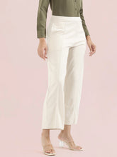 Load image into Gallery viewer, Go Colors Cream Ponte Wide Pants
