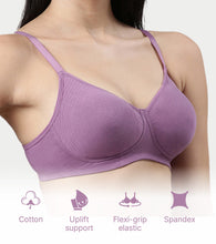 Load image into Gallery viewer, Enamor Fab-Cool Stretch Cotton Everyday Bra for Women- High Coverage, Non Padded and Wirefree
