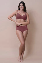 Load image into Gallery viewer, Amante Breathe Bliss Padded Non-Wired T-Shirt Bra - Wild Ginger 04901
