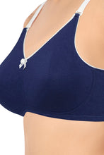 Load image into Gallery viewer, Amante Comfort Concealer Non-padded &amp; Non-wired Bra - Medieval Blue &amp; White Smoke 91801
