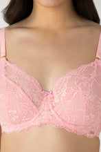 Load image into Gallery viewer, Amante Luxe Support Non-Padded Wired Bra  - Rose Elegance 101601
