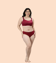 Load image into Gallery viewer, Enamor Side Shaper, Double layer Compression Fabric for Cups Women's Everyday Fashion Full Support Minimizer Bra - Non-Padded, Wirefree, High-Coverage - F048

