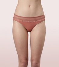 Load image into Gallery viewer, Enamor P125 Trendy Mid-Waist Hipster Panty(Cedar wood)
