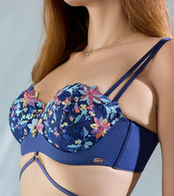 Load image into Gallery viewer, Enamor × Papa Don’t Preach - The Cosmic Crush Multiway Luxury Strapless Bra for Women Padded, Wired Cups - DB02 (Astral Blue)
