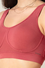 Load image into Gallery viewer, Amante All Day At Home Bra - Earth Red 78901
