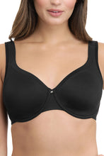 Load image into Gallery viewer, Amante Contour Support Non-padded Wired Support Bra - Black 77701
