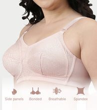 Load image into Gallery viewer, Enamor Innovations Transform M-Frame, Ultimate curve Support, Jiggle control, Women's Bra - Non Padded, Wirefree, Full Coverage - F096 (Available in Plus Sizes) (Pearl)
