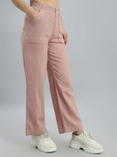 Load image into Gallery viewer, Go Colors Dusty Pink Linen Cargo Pants
