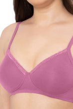 Load image into Gallery viewer, Amante Cotton Casuals Padded Non-Wired Solid T-Shirt Bra - Malaga 10202
