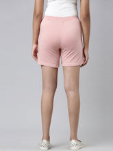 Load image into Gallery viewer, Go Colors Baby Pink Cotton Knit Shorts

