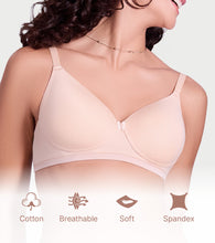 Load image into Gallery viewer, Enamor Ultra Smooth T-Shirt Bra - Padded, Non-Wired, Full Coverage - A127 (Soft Skin)
