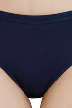 Load image into Gallery viewer, Amante Solid Mid Rise Modal Hipster Panty - Midnight 83201
