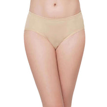 Load image into Gallery viewer, Wacoal Hygieni Mid Waist Full Coverage Day Wear High Absorbency Period Panty - Beige WU50500IN
