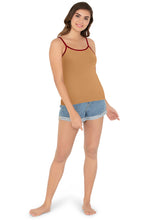 Load image into Gallery viewer, Amante Cotton Camisole - Sandlw-Crim 82401
