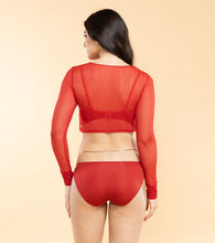 Load image into Gallery viewer, Enamor P142 Low Rise Bikini with Elegant Eyelash Lace for a Chic and Modern Look
