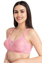 Load image into Gallery viewer, Amante Magic Support Non Padded Non-Wired Full Coverage Bra - Wild Rose 81901
