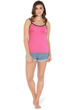 Load image into Gallery viewer, Amante Cotton Camisole - Neon Pink 82401

