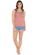 Load image into Gallery viewer, Amante Cotton Camisole - Rose T-B Jewel 82401
