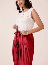 Load image into Gallery viewer, Go Colors Light Maroon Cotton Salwar
