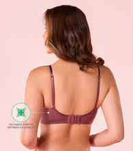 Load image into Gallery viewer, Enamor Innovations Ecolite, Smoother Perfect Lift Women's T-Shirt Bra - Crush Proof Cups, Padded, Wired, High Coverage - F057 (Toasted Mauve)
